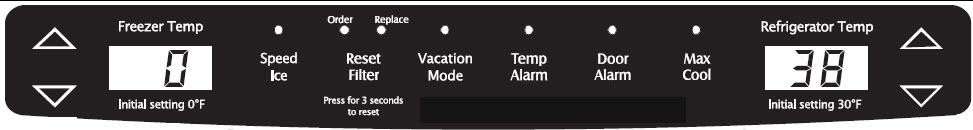 Changing The Temperature From Fahrenheit To Celsius Product Help Jennair