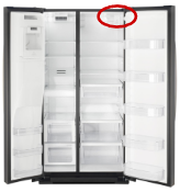 Refrigerator Model and Serial Number Location